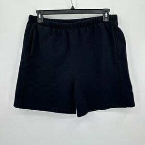 Denver Hayes Don't Sweat It‎ Shorts Mens L Black Fleece Training Activewear